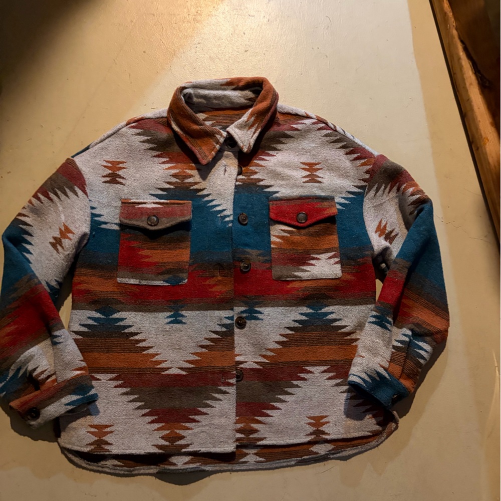 Aztec Patterned Jacket - image 1